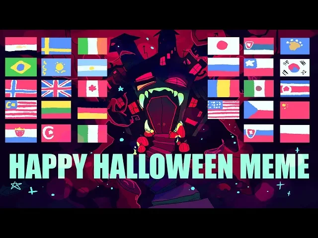 happy halloween meme//countryhumans//(animation meme
